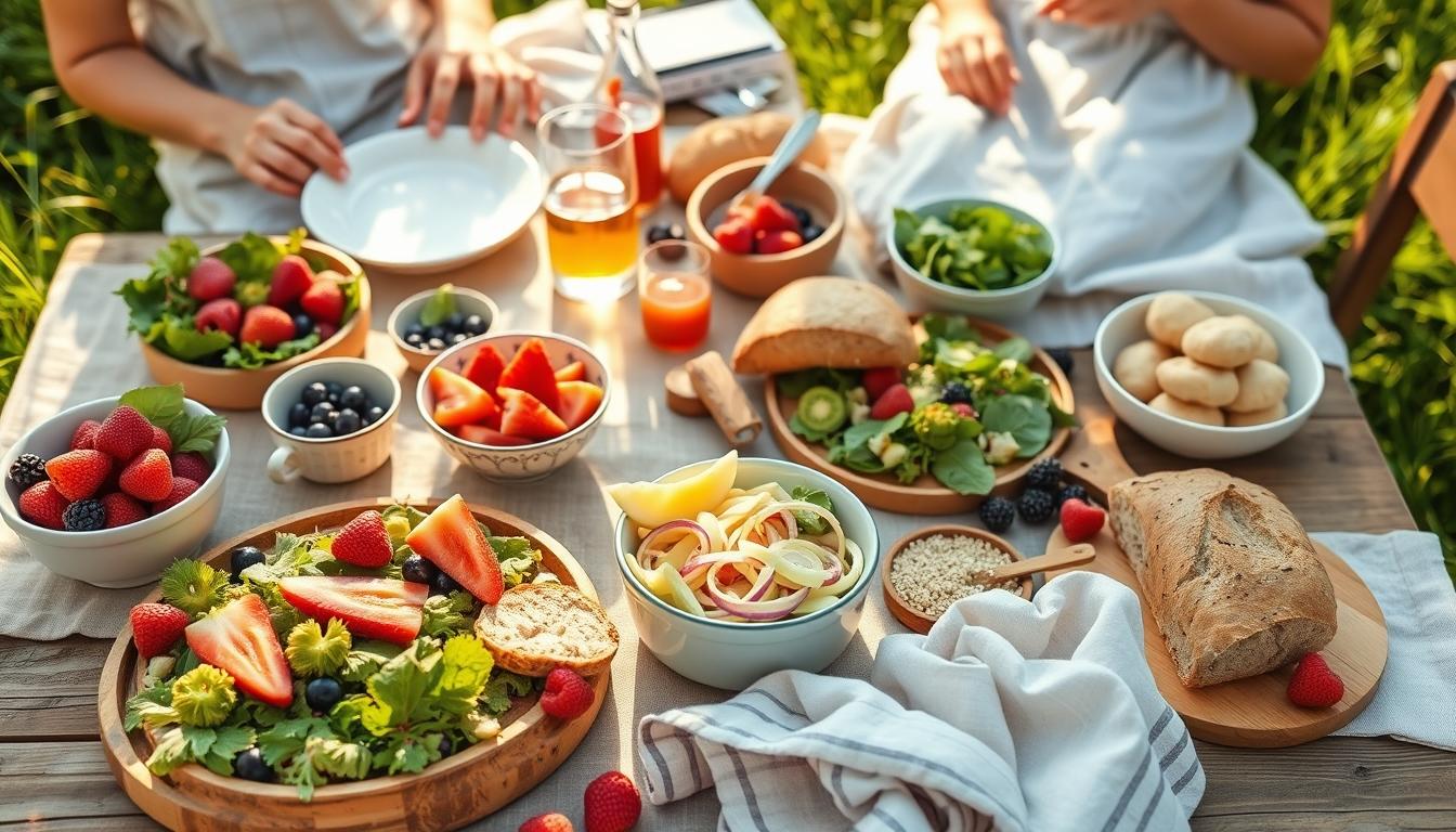 Fresh ingredients and home cooking inspiration